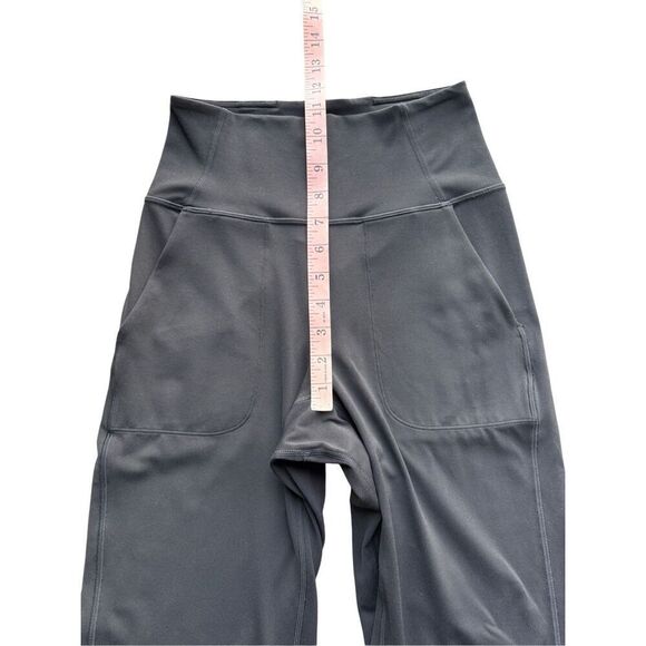 Lululemon Black Align Wide Leg Crop 23" size 4 - Picture 10 of 13